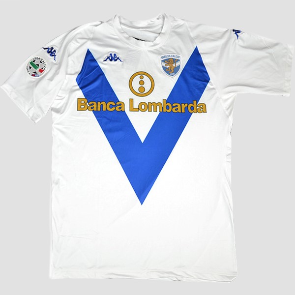 Camiseta Brescia Calcio Segunda equipación Retro 2003 2004 Blanco
